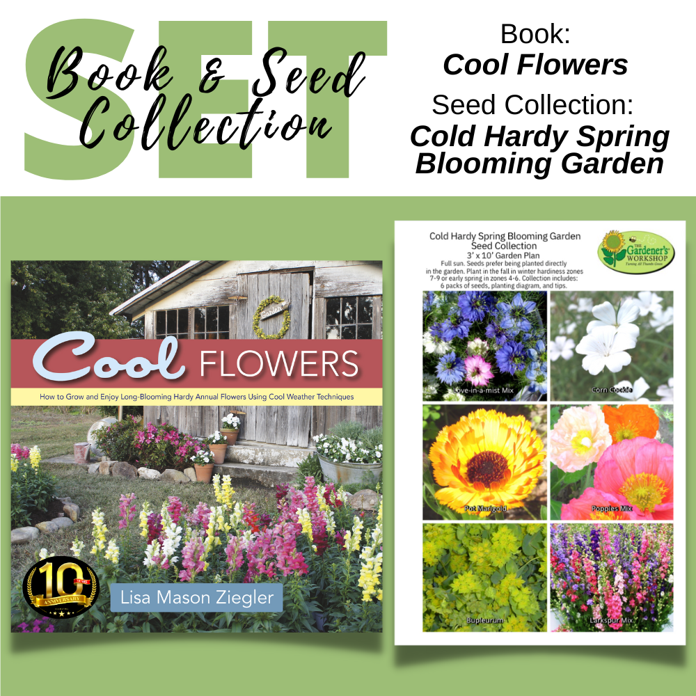 Set, Cool Flowers Book & Cold-Hardy Spring-Blooming Seed