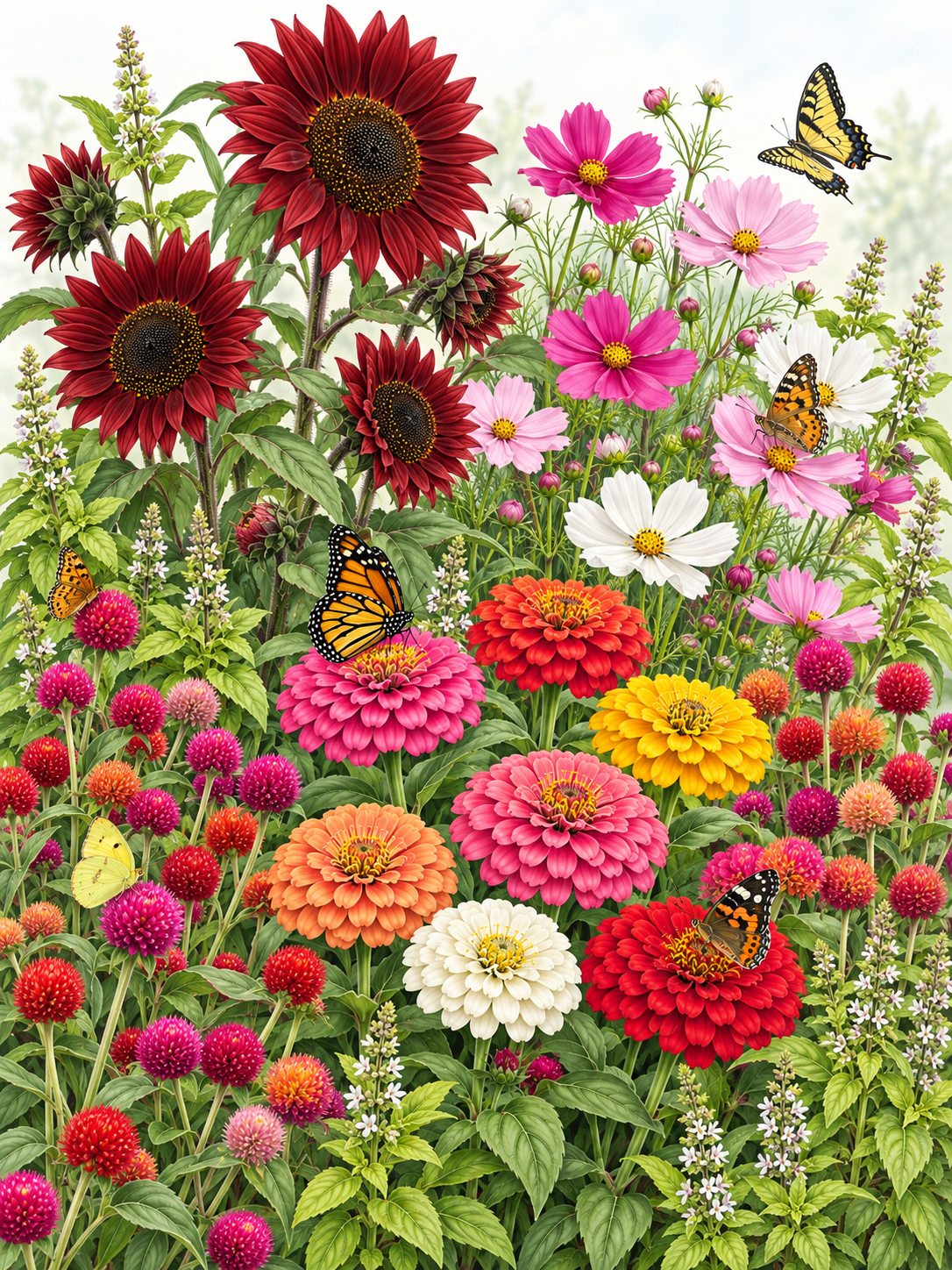 Seed Set, Butterfly Garden