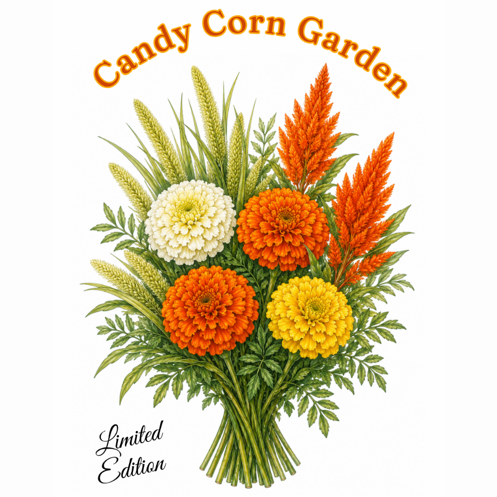 Seed Set, Candy Corn Garden