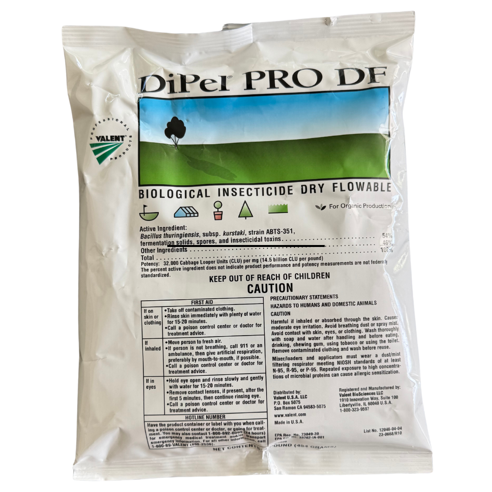 Dipel Pro DF Organic Insecticide – The Gardener's Workshop
