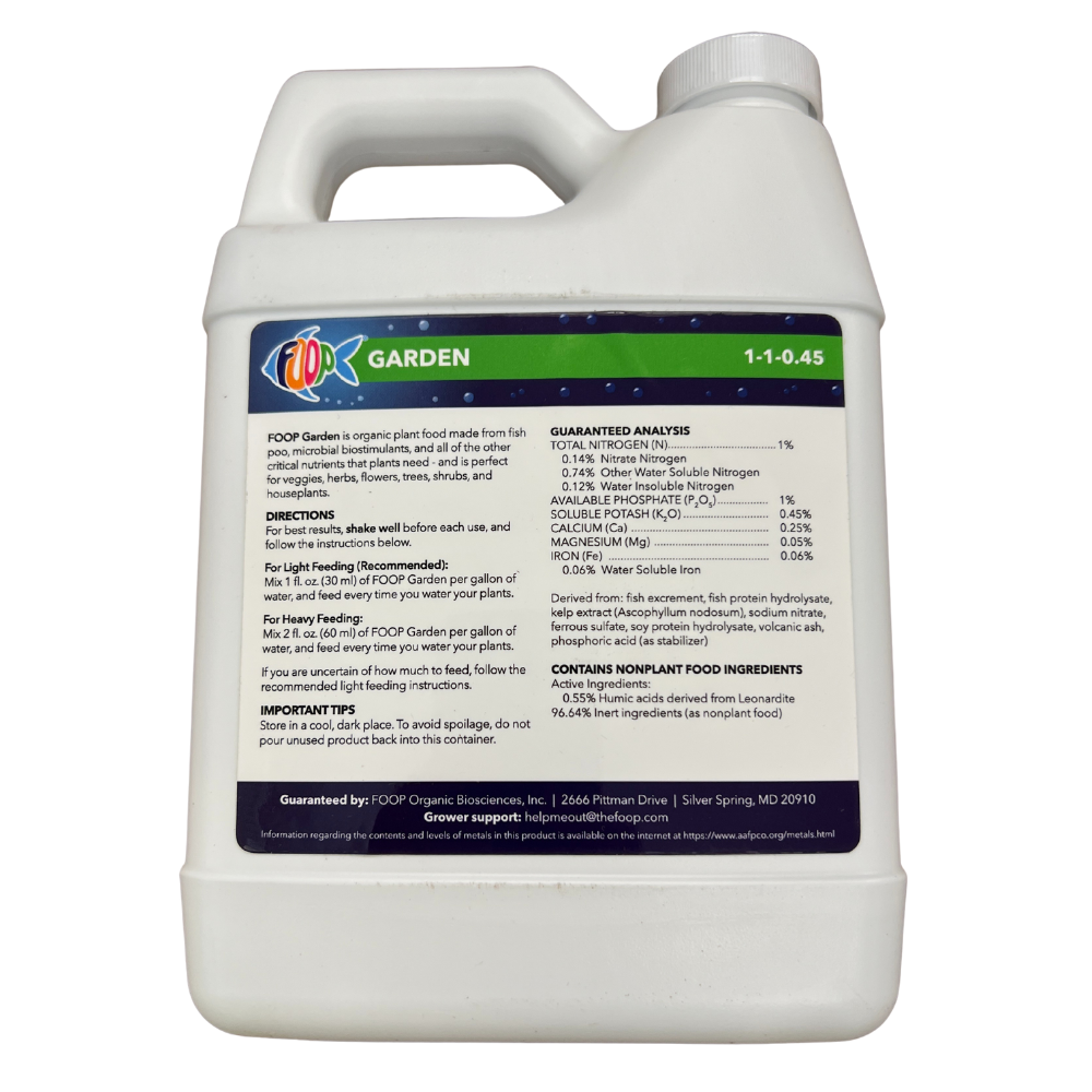 Foop Garden Plant Food