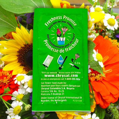 can you use cut flower food for potted plants Clear Fresh Cut-Flower Food – The Gardener's Workshop