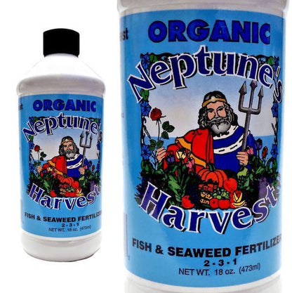 32 oz. organic fish and kelp liquid fertilizer Organic Liquid Seaweed / Fish Plant Fertilizer – The Gardener's Workshop