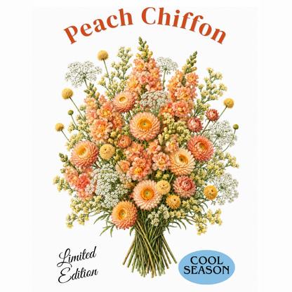 Seed Set, Peach Chiffon