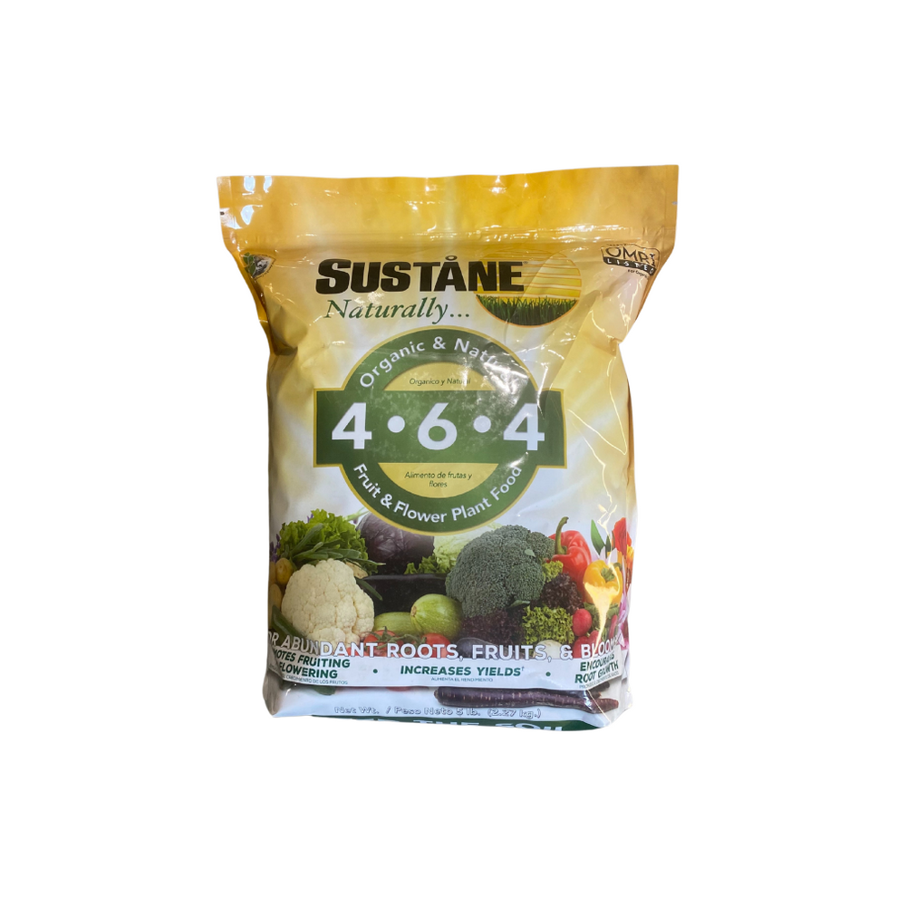 Suståne®﻿ Organic Fertilizer 5 & 20lb Bags – The Gardener's Workshop