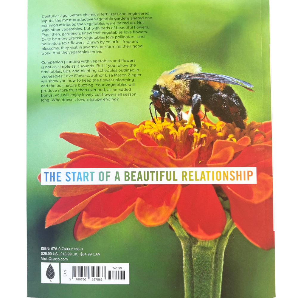 Book, Vegetables Love Flowers