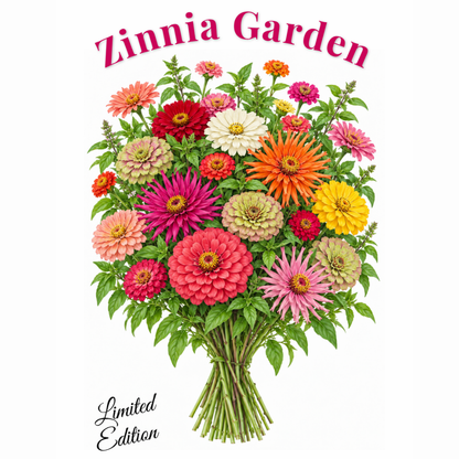 Seed Set, Zinnia Garden