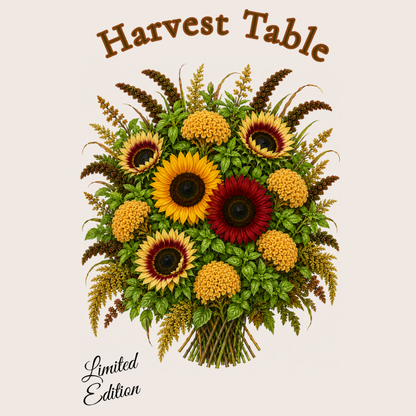 Seed Set, Harvest Table