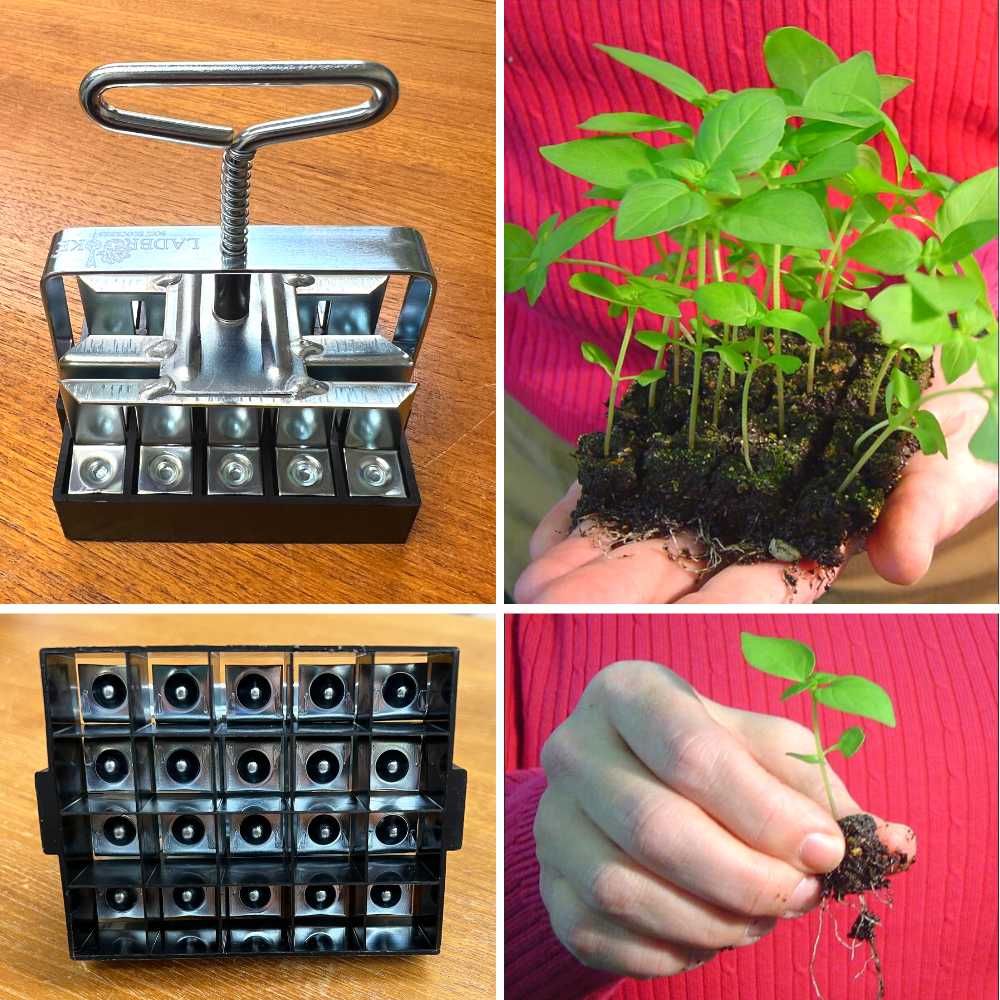 planting small seeds tools Small Soil Block Maker