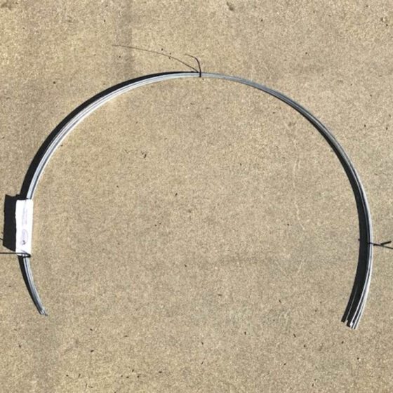 Pre-Arched 76 inch Plant Support Wire Hoops - The Gardener's Workshop