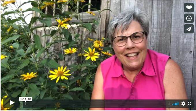Lisa Live! The Home Cutting Garden: Week 8